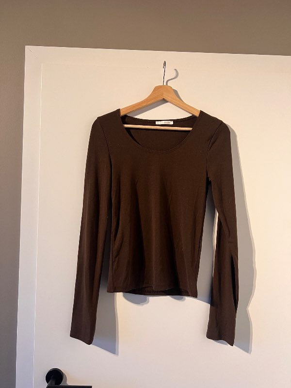 Zara langermabolur brúnn