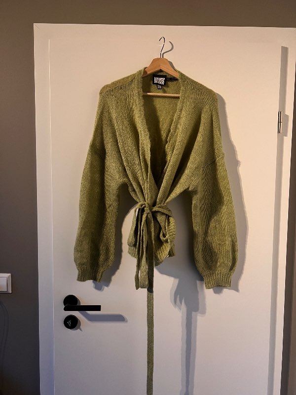 Reclaimed Vintage bundinn peysa græn