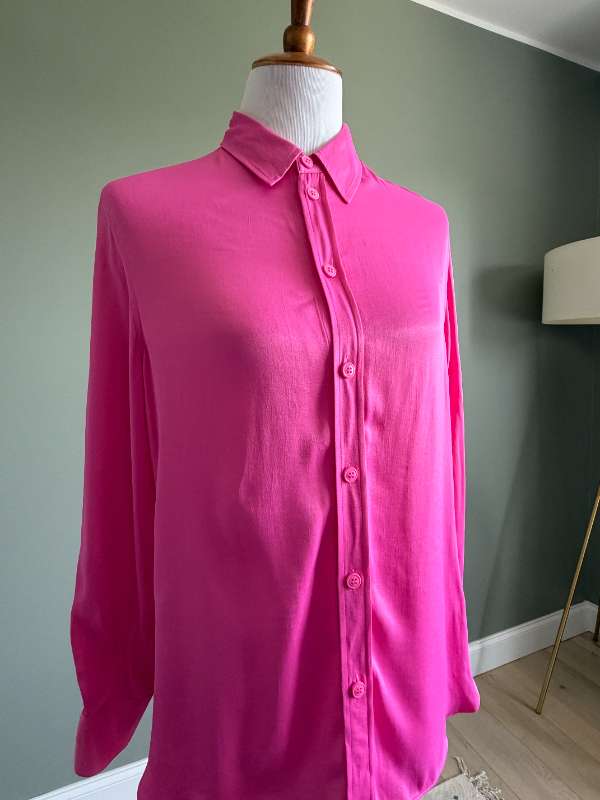 Ný Zara hot pink skyrta