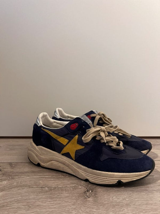 Golden Goose runner strigaskór bláir