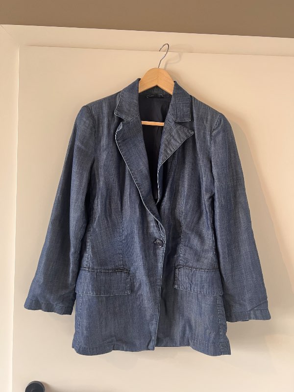 Emporio armani blazer blár