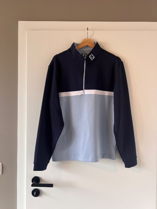 FJ golf peysa blá