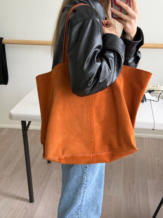 Leather bag Zara