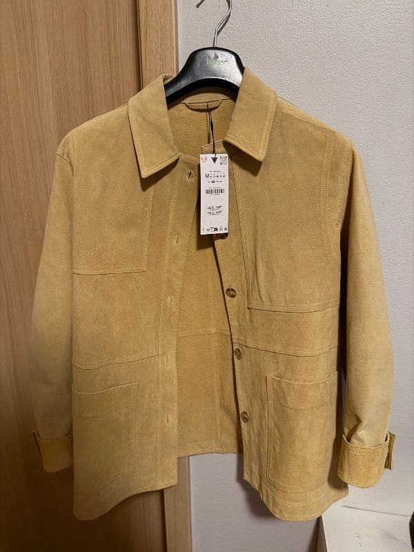 Zara 100% Leather Jacket
