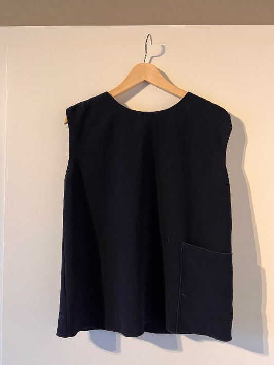Boss orange blússa navy