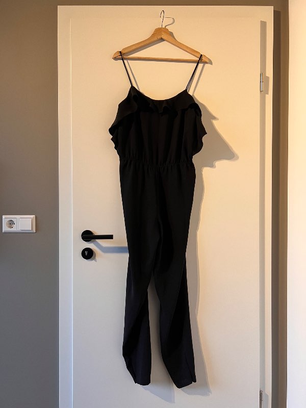 Topshop samfestingur svartur