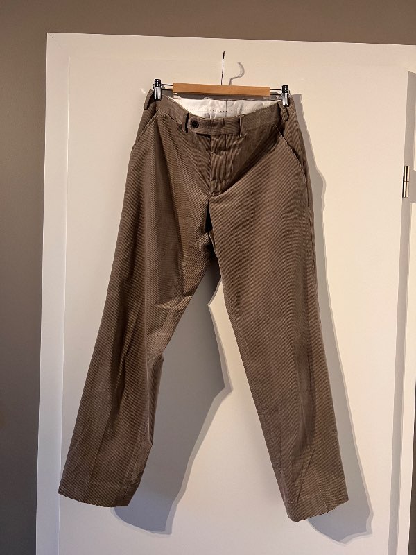 Herragarðurinn flaul buxur beige