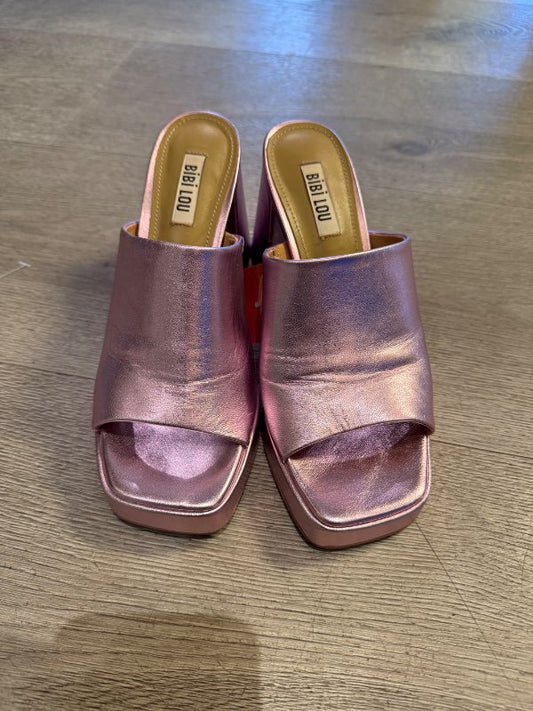 Bibi Lou hælar bleikir