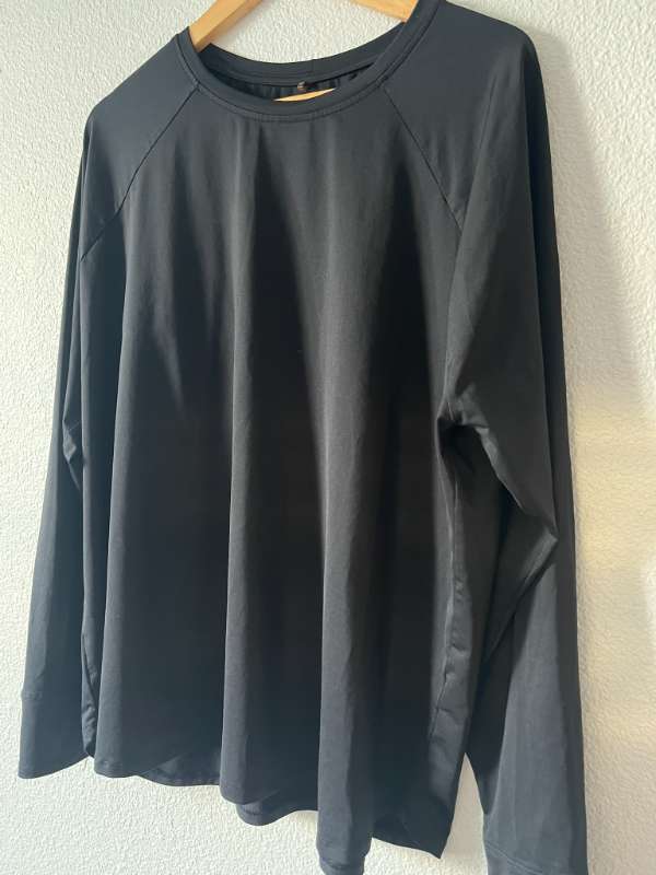 Síðerma iþróttabolur plus size