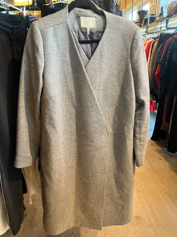 Ullarkápa Just grá