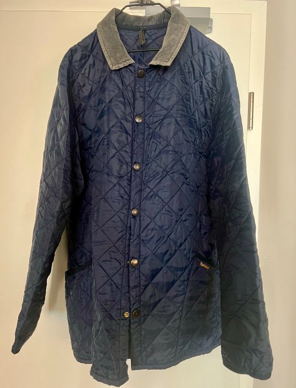 Barbour Liddesdale quilted jacket - navy blue