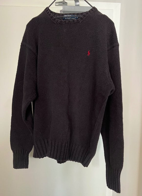 Vintage Polo by RL 100% cotton knit sweater