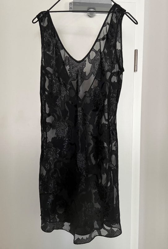 Vintage Victoria's Secret gold-label slip dress