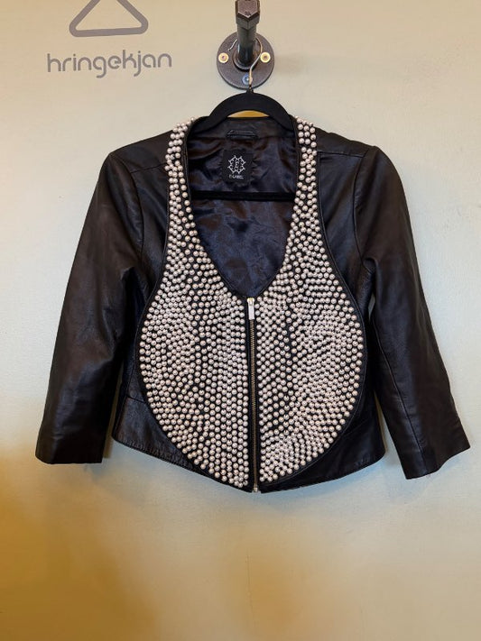 E- Label leðurjakki