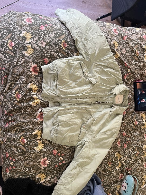 Zara x Nanushka bomber