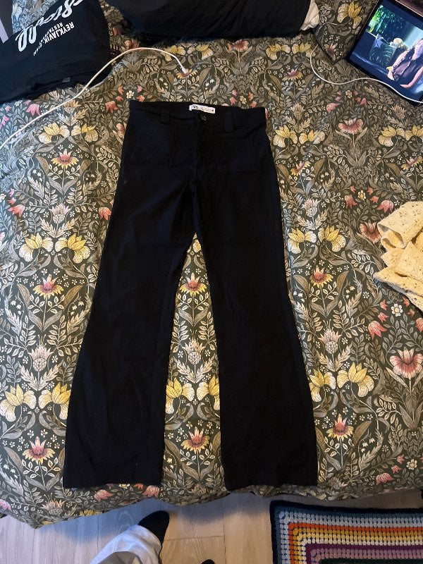 Zara black pants size 6