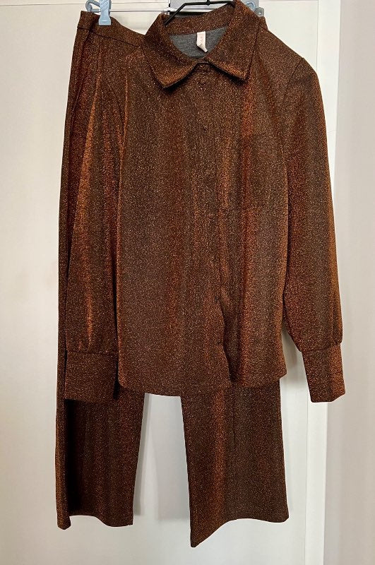 Y.A.S Metallic Bronze Glitter Set