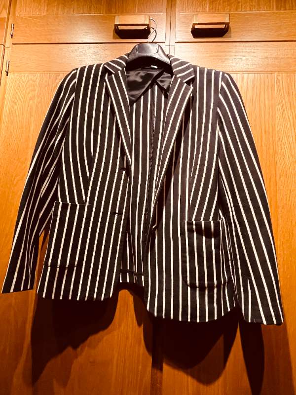 Max Mara röndóttur jakki
