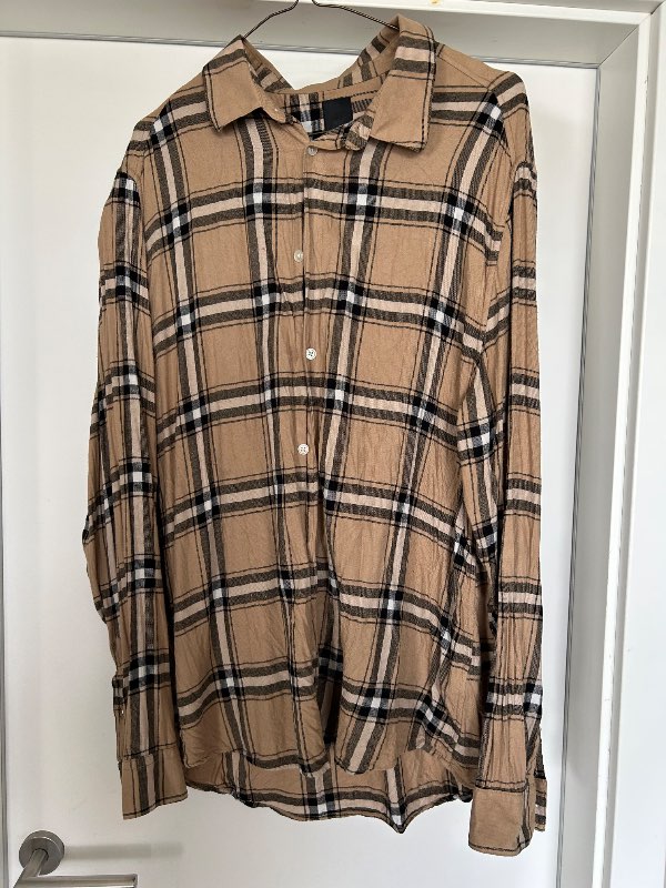 H&M skyrta köflótt