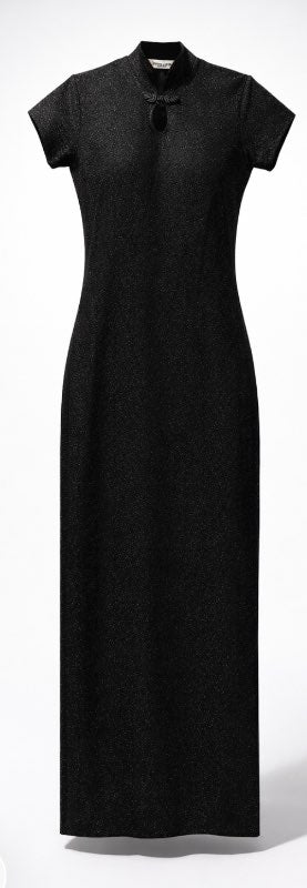 Glimmer kínakjóll síður