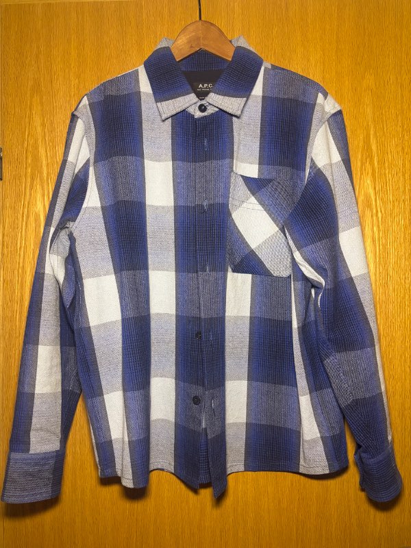 A.P.C plaid skyrta