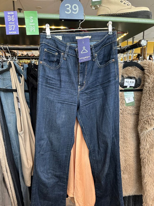 Levis high rise gallabuxur