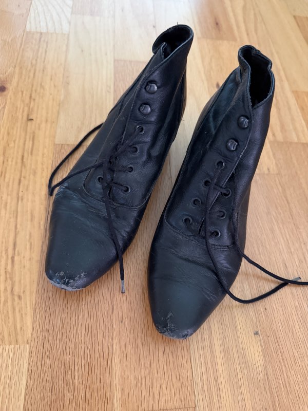 Vintage ökla stígvél