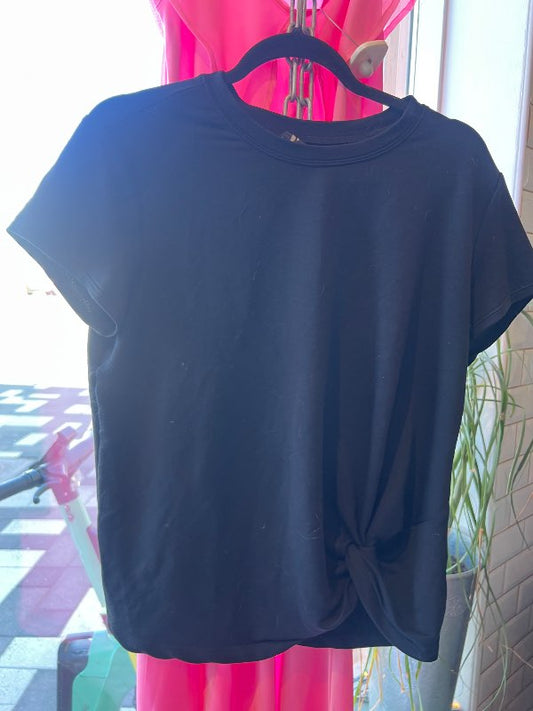 Black sport tee