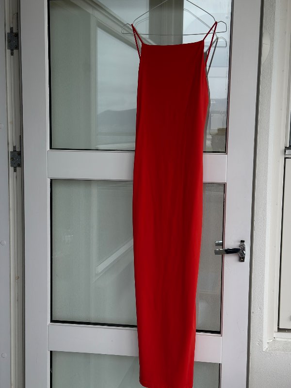 Rauður Zara kjóll