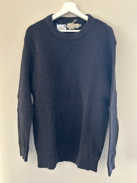 Prjónapeysa H&M svört