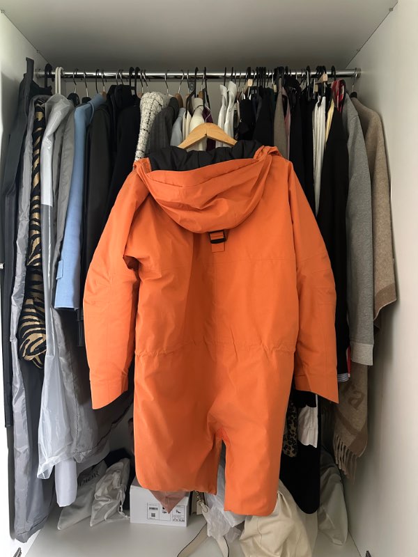 66 North orange jacket unisex