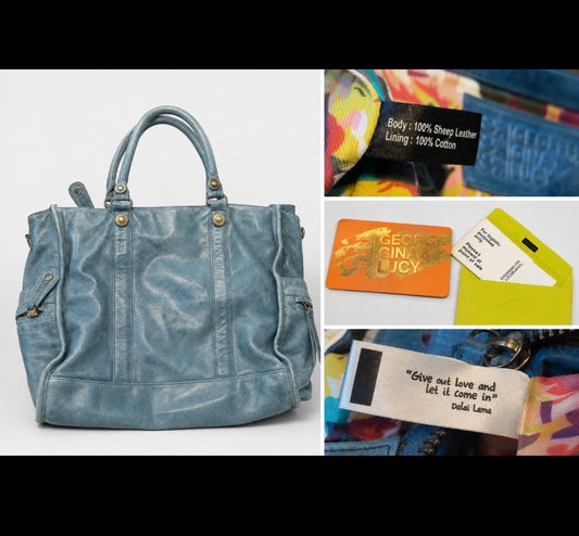 George Gina & Lucy 100% sheep leather – stór