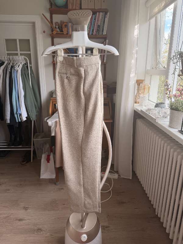 Ljósar twill H&M buxur