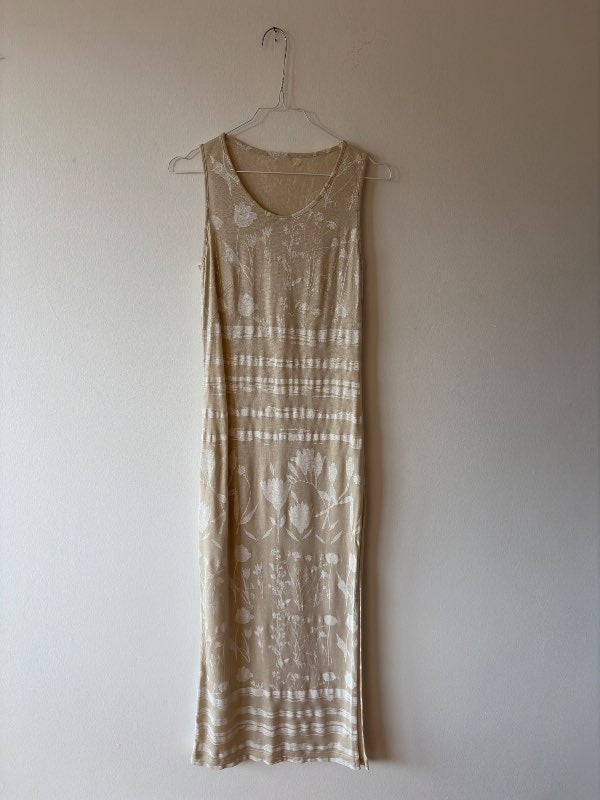 Vintage maxi kjóll