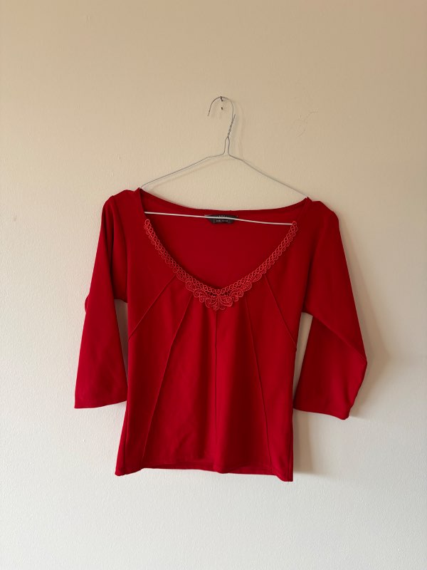 Vintage Anya half sleeve toppur