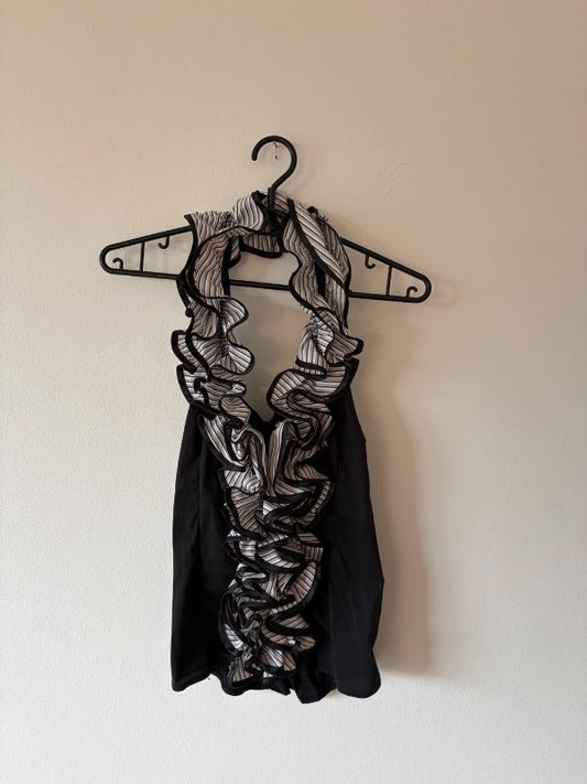 Vintage ruffle top