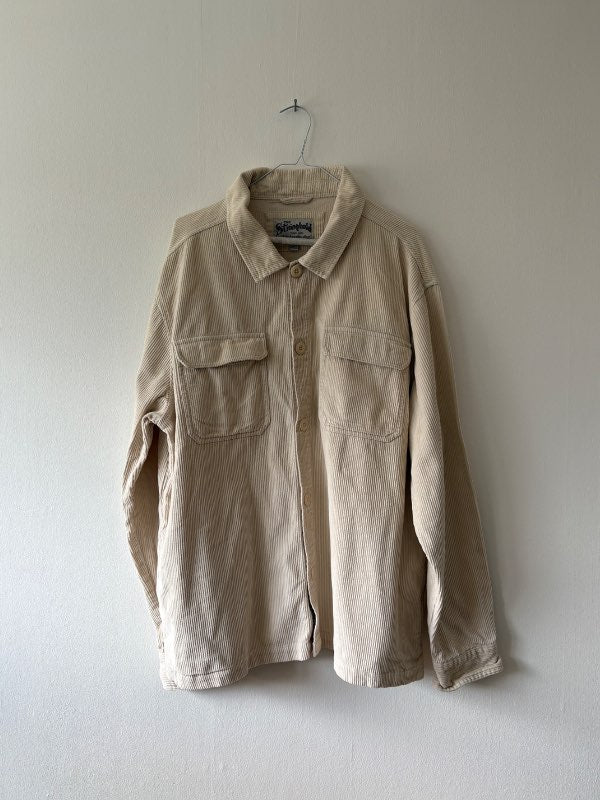 Vintage oversized flauelsskyrta