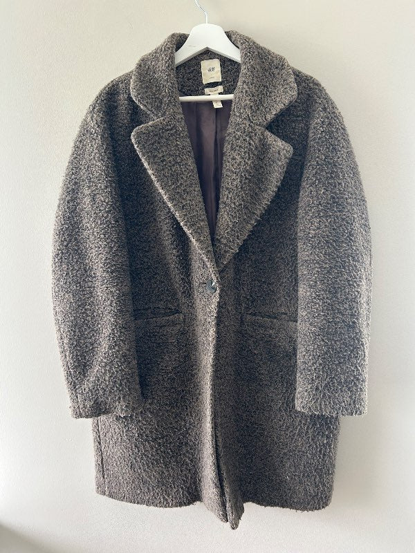 Brún kápa h&m