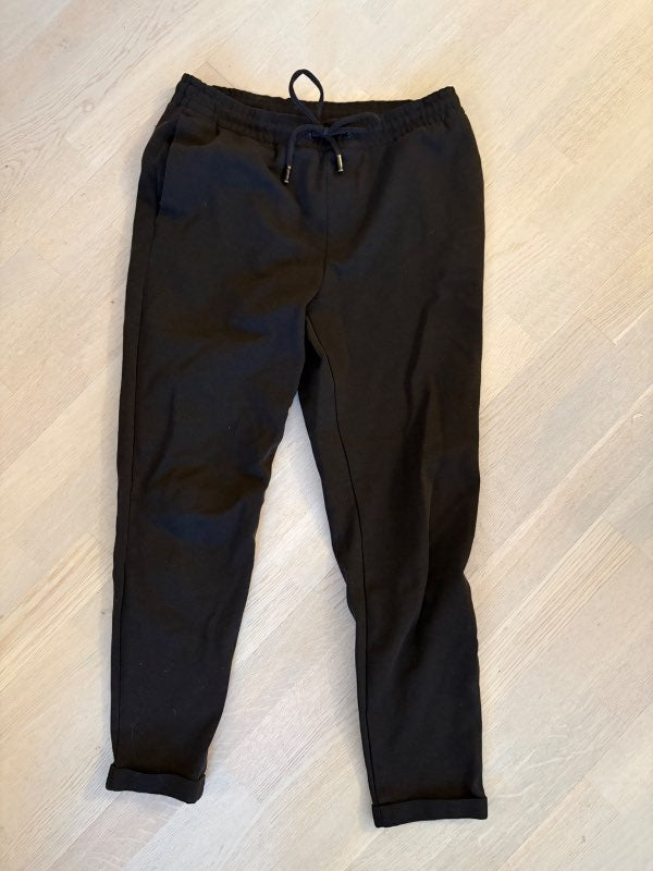 Zara brúnar jogger buxur