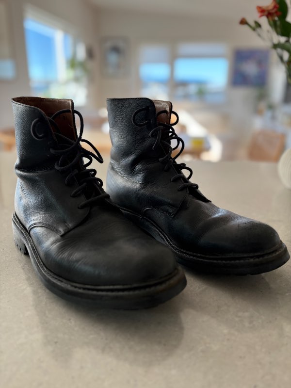 Grenson leather boots