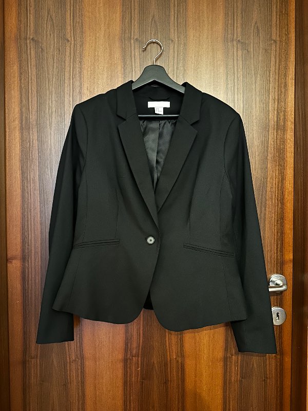 H&M blazer svartur