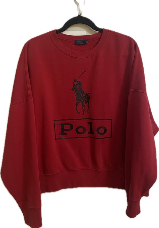 POLO Ralph Lauren peysa rauð
