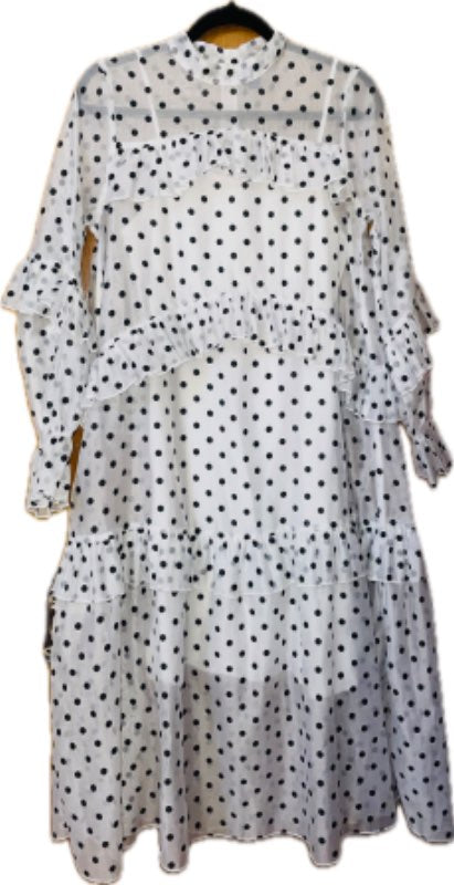 Resumé polkadot kjóll