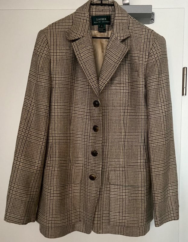Lauren Ralph Lauren wool/silk blazer (Vintage)
