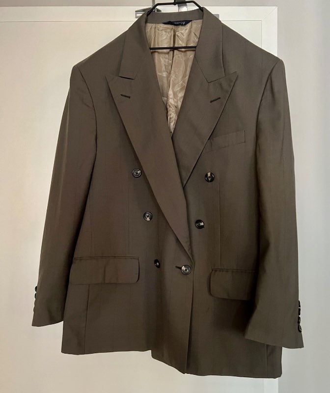 Vintage Burberrys’ 100% pure wool blazer