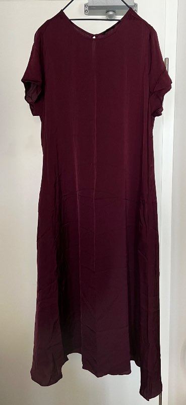 90% Silk Maxi Dress w/pockets  (Washable silk)