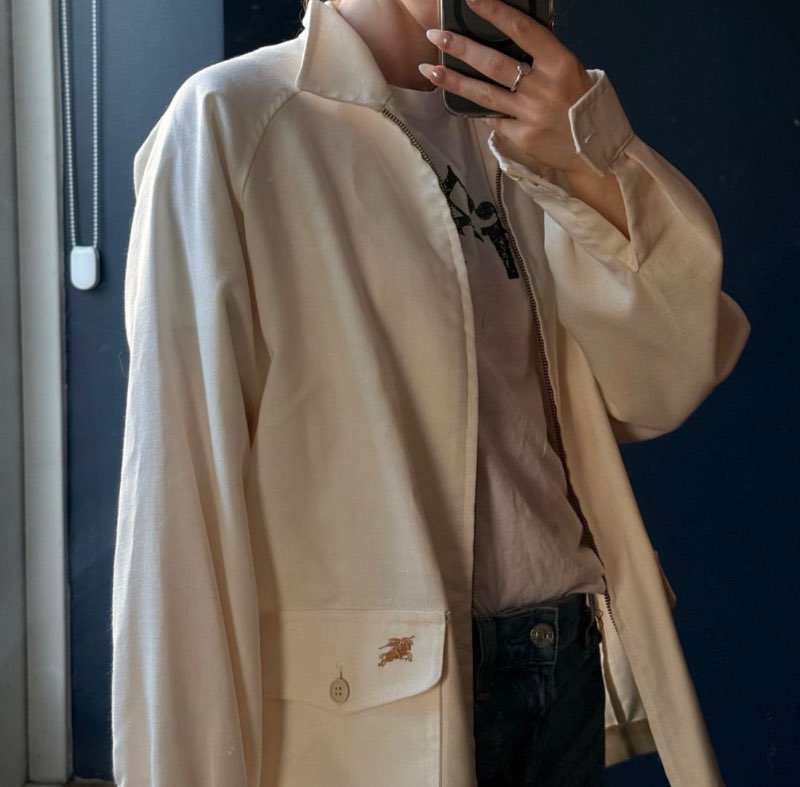 Burberry lín (linen) jakki