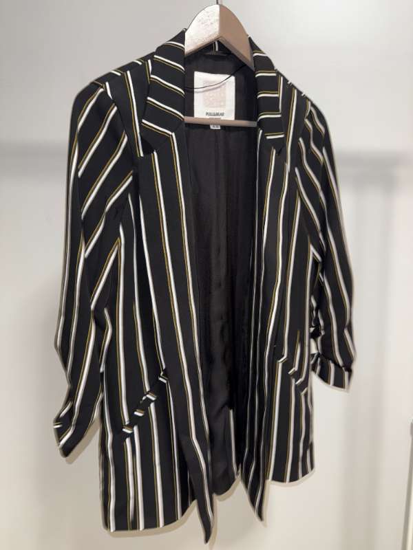 Pull&Bear Blazer – Röndóttur