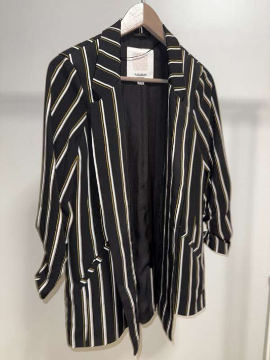 Pull&Bear Blazer – Röndóttur