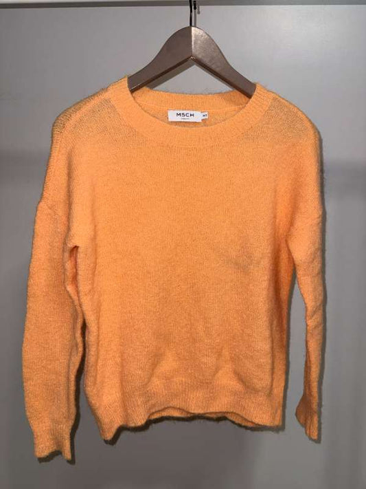 MSCH Copenhagen Mohair/Ull Peysa – Peach